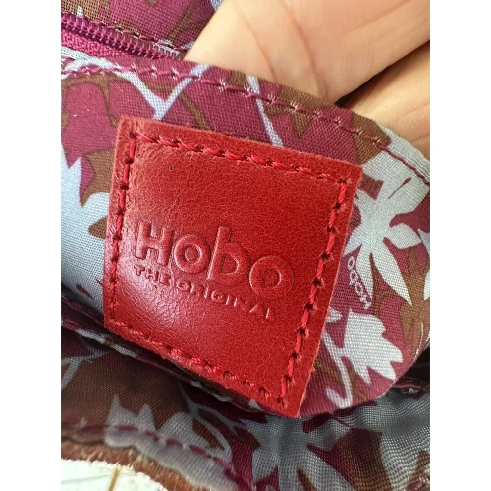 Hobo International Metallic Bronze Leather Crossbody Bag‎ Small